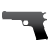John M. Browning designed M1911 automatic pistol